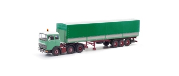 Herpa 87MBS026338 - H0 - Mercedes-Benz Planen-Sattelzug LPS 2032 Posteher
